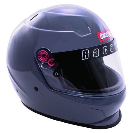 RACEQUIP PRO20 FULL FACE HELMET SNELL SA2020 RATED GLOSS STEEL 2X-LARGE 276667